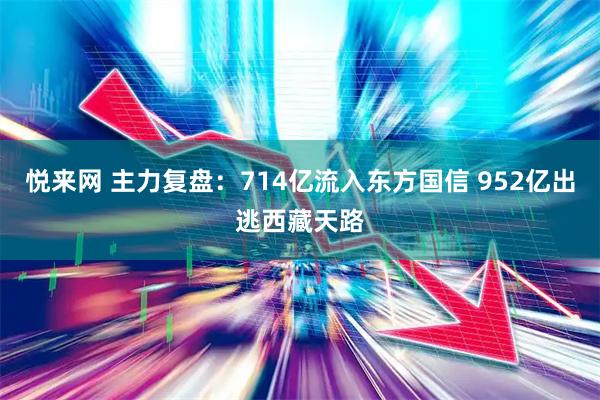 悦来网 主力复盘：714亿流入东方国信 952亿出逃西藏天路