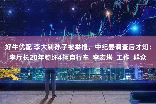 好牛优配 李大钊孙子被举报，中纪委调查后才知：李厅长20年骑坏4辆自行车_李宏塔_工作_群众