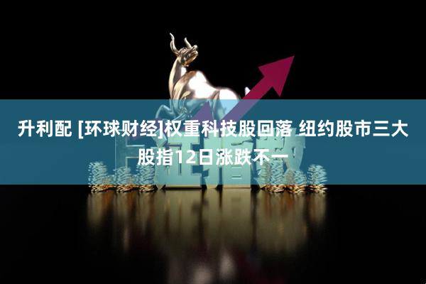 升利配 [环球财经]权重科技股回落 纽约股市三大股指12日涨跌不一